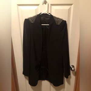 Zara Basic Studded Blazer